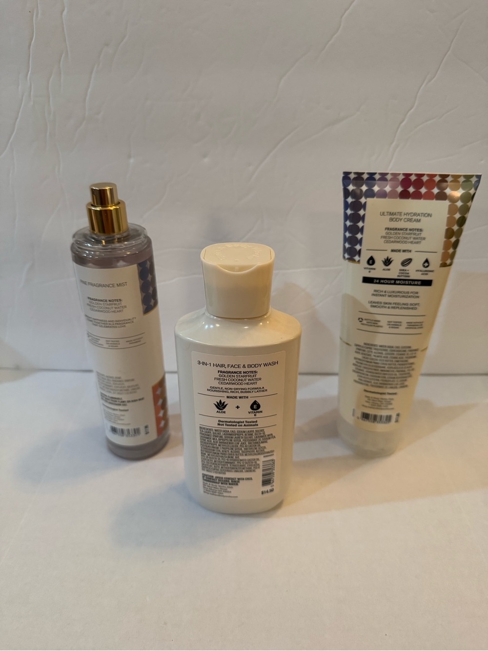 Bath & Body Works Love Always Wins Body Wash, Cream & Mist - Picture 2 of 7